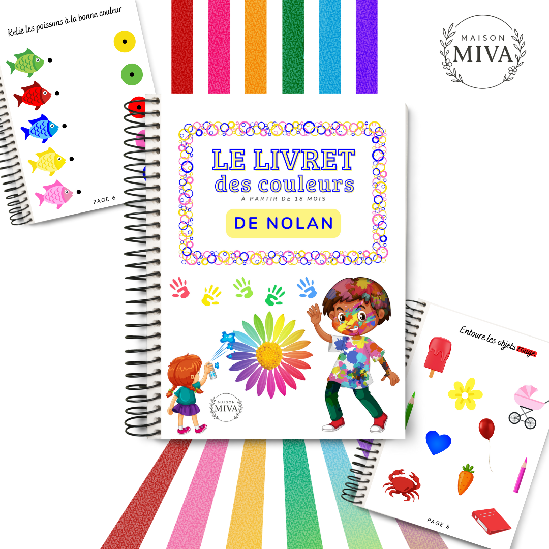 Livret d'Activités - Les Couleurs
