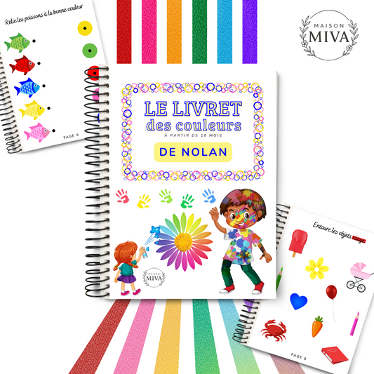 Livret d'Activités - Les Couleurs