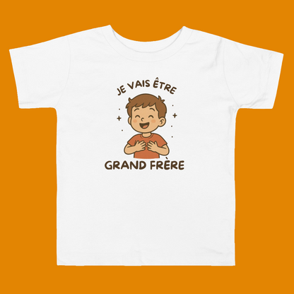 T-shirt Enfant - Je vais être Grand Frère