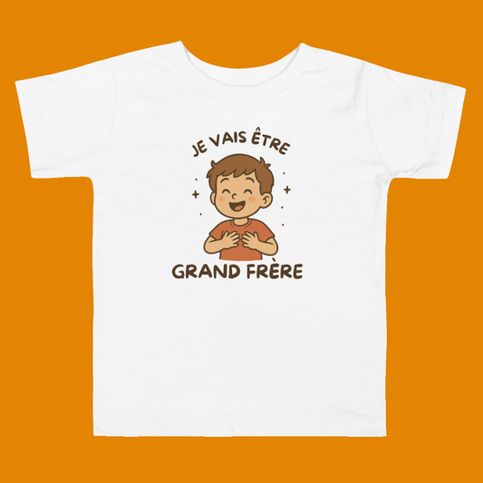T-shirt Enfant - Je vais être Grand Frère